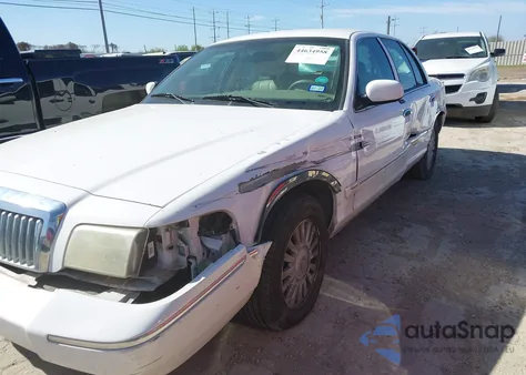 2008 Mercury Grand Marquis Ls из США, поврежденный, VIN 2MEFM75V08X619589